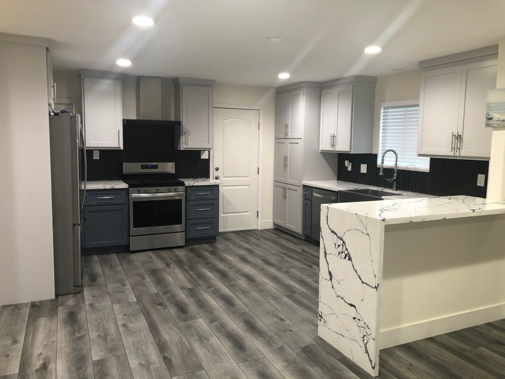 Photo of new kitchen