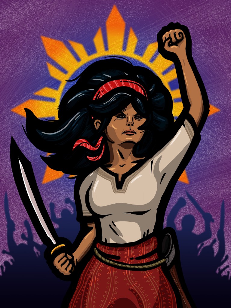 "Gabriella Silang" illustration