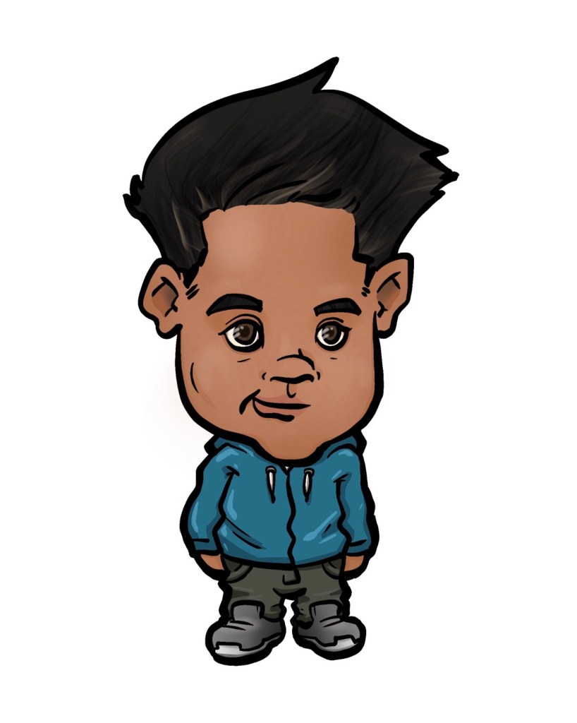 Self-Portrait Illustration